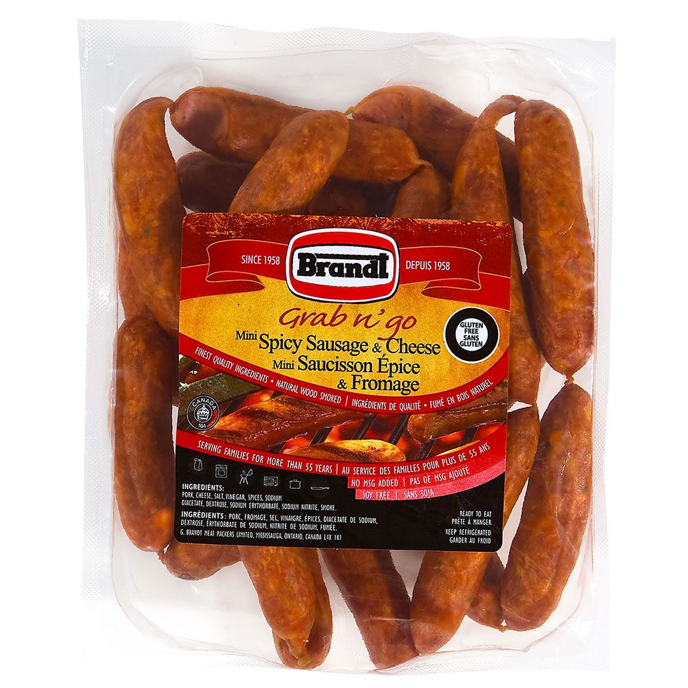 Mini Spicy Sausage & Cheese 450&nbsp;g