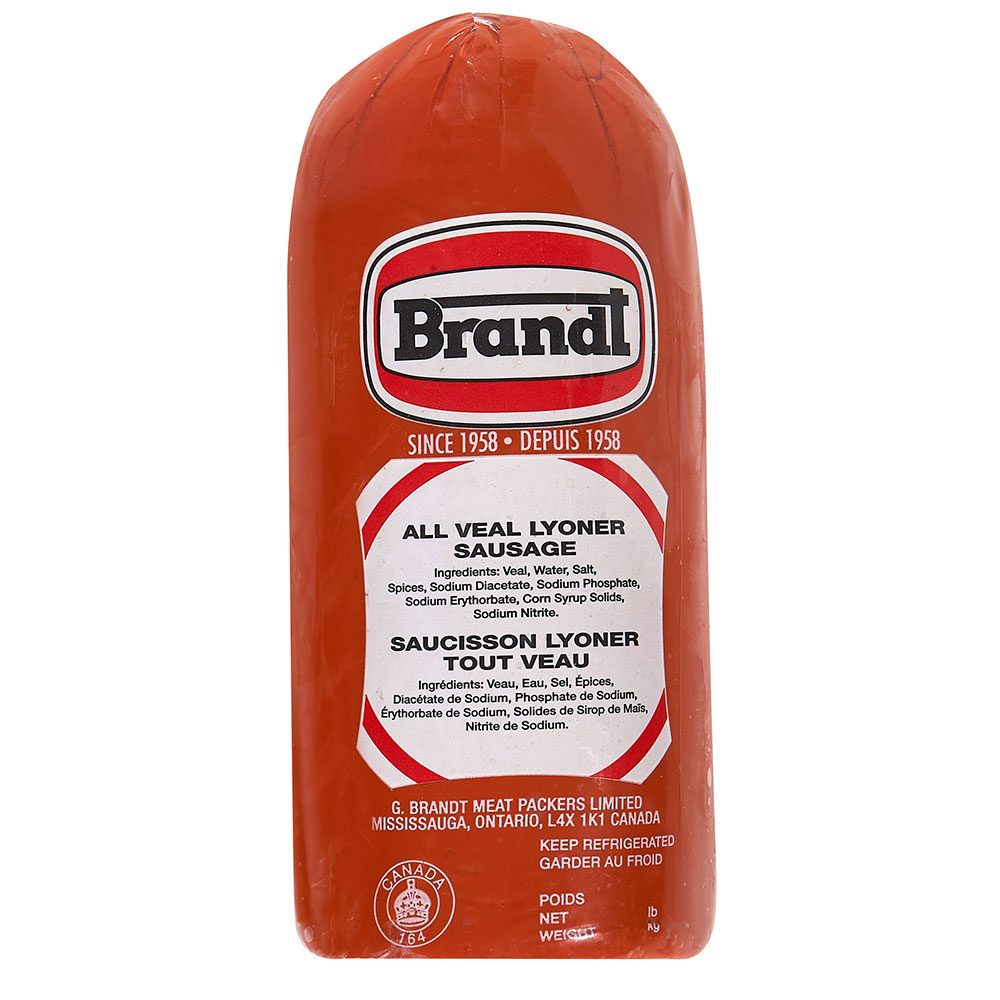 All Veal Lyoner (bologna)