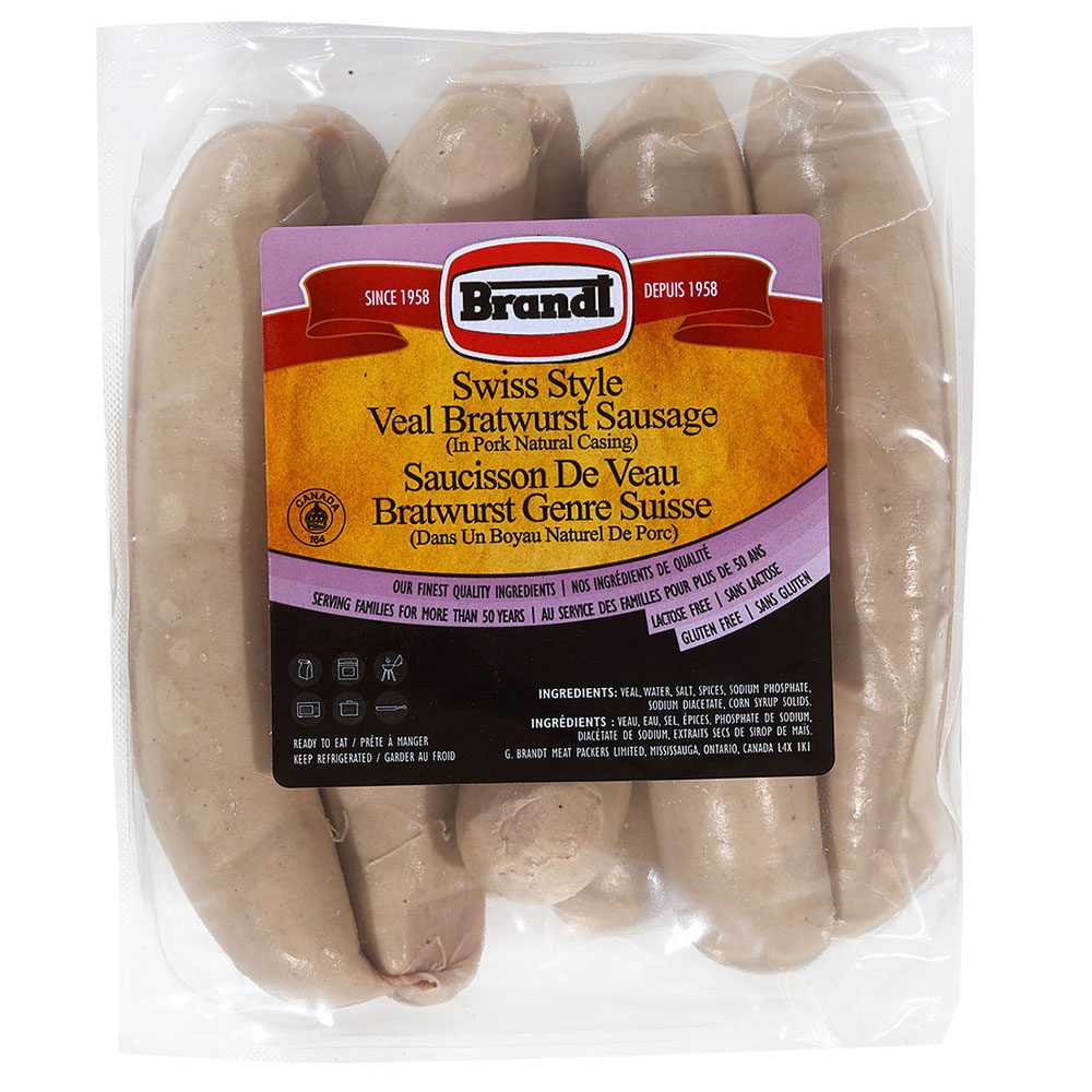 Swiss Veal Bratwurst